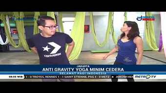 AntiGravity Yoga Kompas TV Media Coverage March 2018