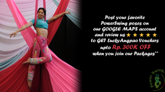 PowerSwing Aerial Art Photoshoot